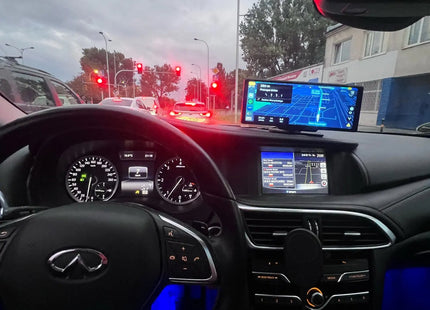 Apple Carplay Scherm - 10 Inch - Ingebouwde Dashcam - Android Auto - Inclusief Achteruitrijcamera