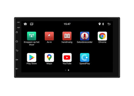 2-din autoradio | 32GB | Android 13 | 7 INCH | DVL-87357