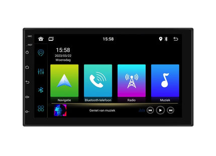 2-din autoradio | 32GB | Android 13 | 7 INCH | DVL-87357