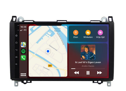 Mercedes Vito | Viano | Sprinter | CarPlay & Android Auto | Autoradio | 2004 t/m 2018 | Android 13 | 4+64GB
