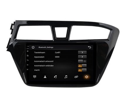 Hyundai i20 | Android 13 | Autoradio | 2015 t/m 2019 | Carplay & Android Auto