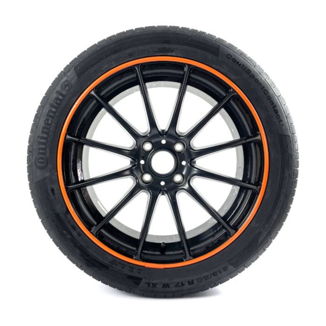 Alloygator Velgbescherming | Oranje| Stoeprand bescherming | Exclusive (12-24'' inch)