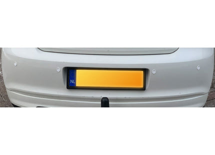 Parkeersensoren set | 4 sensoren | Geluid en Display | Wit