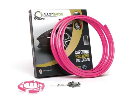 Alloygator Velgbescherming | Roze| Stoeprand bescherming | Exclusive (12-24'' inch)