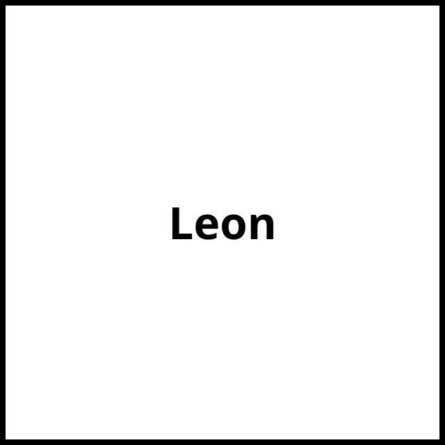 Leon Letters Seat Leon