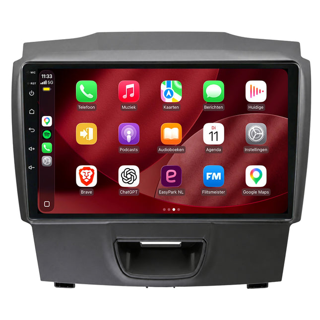 راديو CarPlay وAndroid Auto لسيارة Chevrolet S10 | 2015–2019 | 9 بوصات | Android 15 | CTX-7518