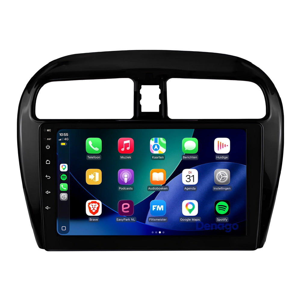 Autoradio CarPlay pour Mitsubishi Space Star | 2013–2024 | Denago DNG-A519 | 9 pouces | Android 16 | CarPlay et Android Auto sans fil