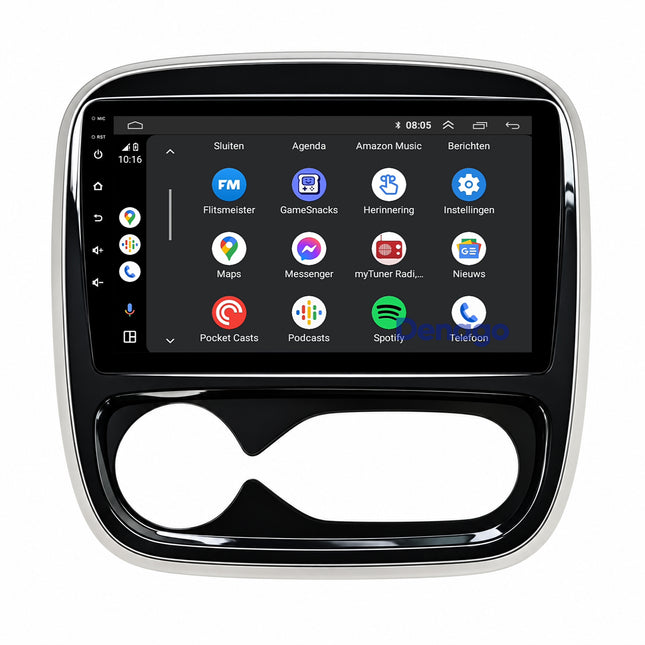 راديو سيارة Nissan NV300 CarPlay راديو السيارة | 2016–2021 | Denago DNG-A527 | 9 بوصة | Android 16 | CarPlay لاسلكي وAndroid Auto
