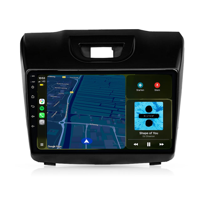 Isuzu D-Max CarPlay & Android Auto car radio | 2012–2016 | Android 13 | Davilon