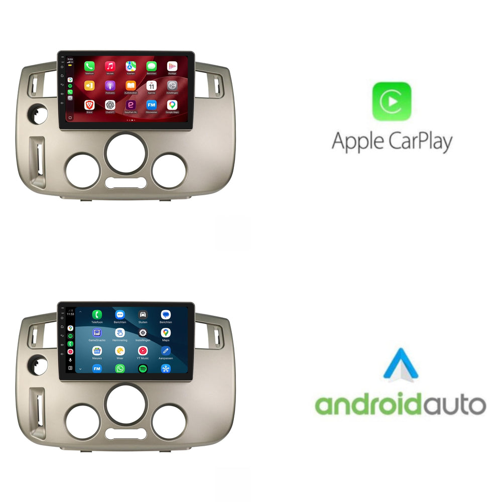 Renault Scenic 2 CarPlay og Android Auto-bilradio | 2003–2009 | 9 tommer | Android 15 | CTX-7520