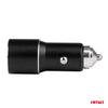 Autolader | Snellader | USB- en USB-C | 3A