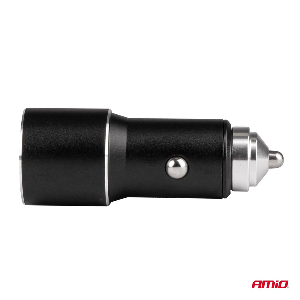 Autolader | Snellader | USB- en USB-C | 3A