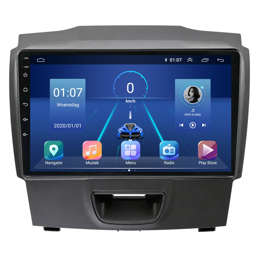Chevrolet S10 CarPlay og Android Auto-bilradio | 2015–2019 | Android 13 | Davilon