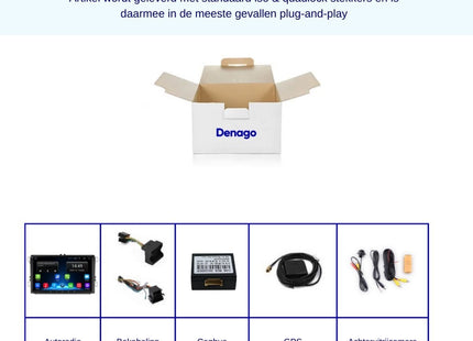 Denago DNG-0311 | Seat Autoradio | Android 9.1