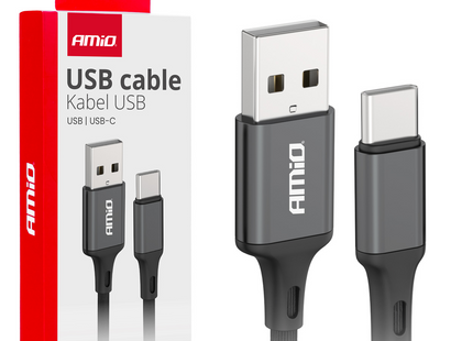 USB naar USB-C kabel | 3A | 1 Meter