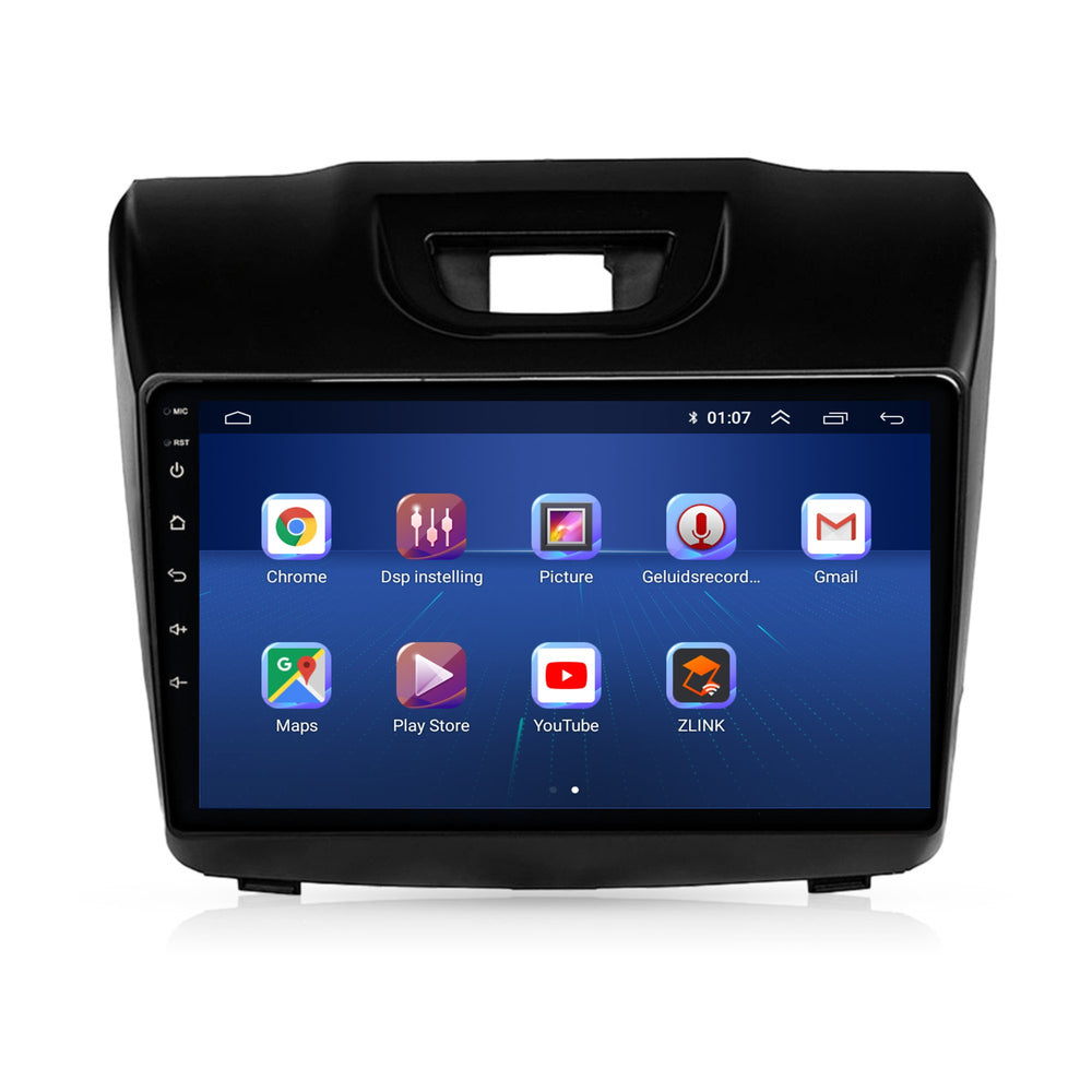 راديو سيارة Isuzu D-Max مع CarPlay وAndroid Auto | 2012–2016 | Android 13 | Davilon