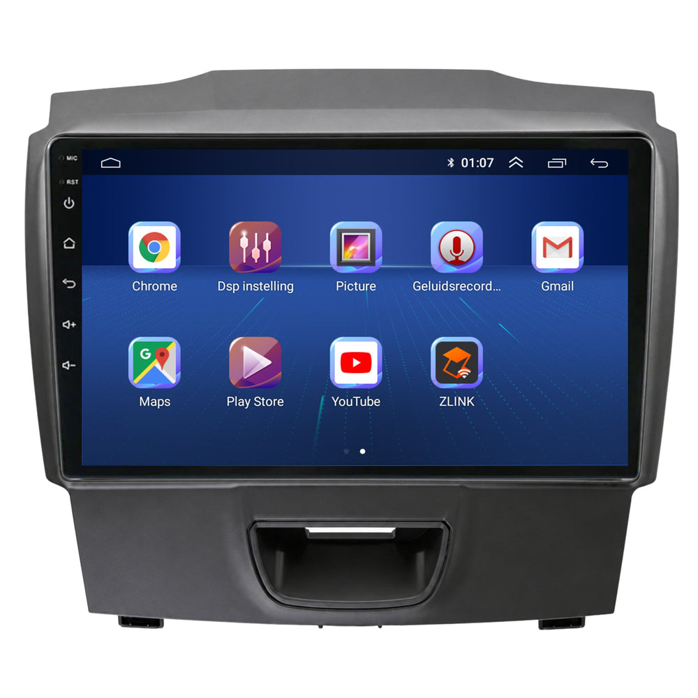 Isuzu MU-X CarPlay & Android Auto autoradio | 2015–2019 | Android 13 | Davilon