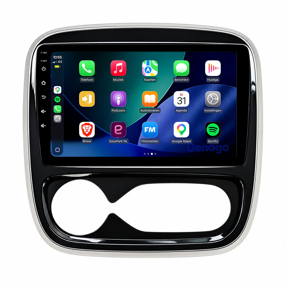 Fiat Talento CarPlay autorradio | 2016–2021 | Denago DNG-A525 | 9 pulgadas | Android 16 | CarPlay y Android Auto inalámbricos