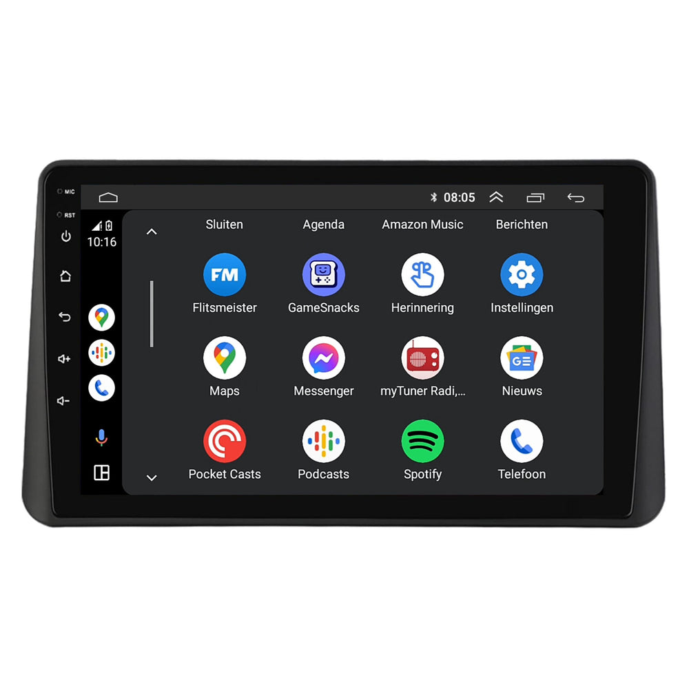 راديو السيارة CarPlay وAndroid Auto لسيارة Dacia Duster | 2024–2026 | Android 13 | Davilon | مناسب أيضًا للفئة دون شاشة