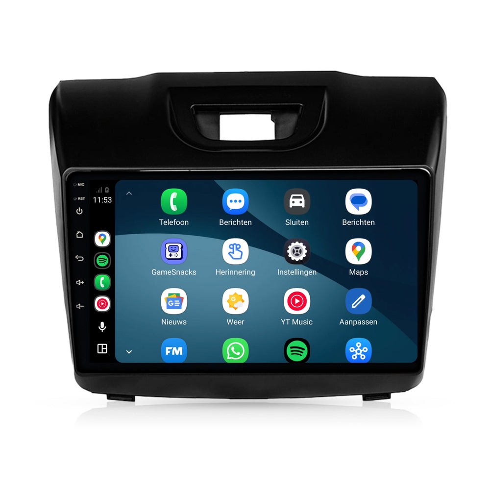 Isuzu D-Max CarPlay & Android Auto radio | 2012–2016 | 9 inch | Android 15 | CTX-7516