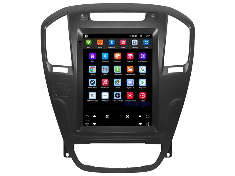 Opel Insignia CarPlay autorradio | 2008–2013 | Denago DNG-A530 | 9.7 pulgadas estilo Tesla | Android 16 | CarPlay inalámbrico y Android Auto