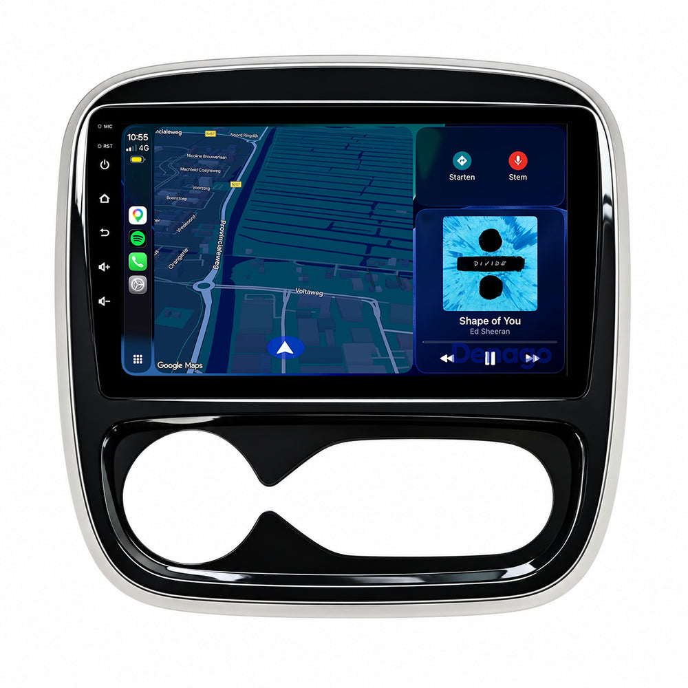 Fiat Talento CarPlay autorradio | 2016–2021 | Denago DNG-A525 | 9 pulgadas | Android 16 | CarPlay y Android Auto inalámbricos