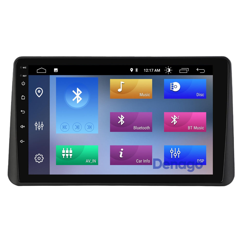 Dacia Duster CarPlay autoradio | 2024–2026 | Denago DNG-A523 | 9 inch | Android 16 | Draadloos CarPlay & Android Auto | Ook voor uitvoering zonder scherm