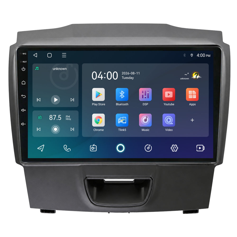 Isuzu D-Max CarPlay og Android Auto-radio | 2015–2019 | 9 tommer | Android 15 | CTX-7515