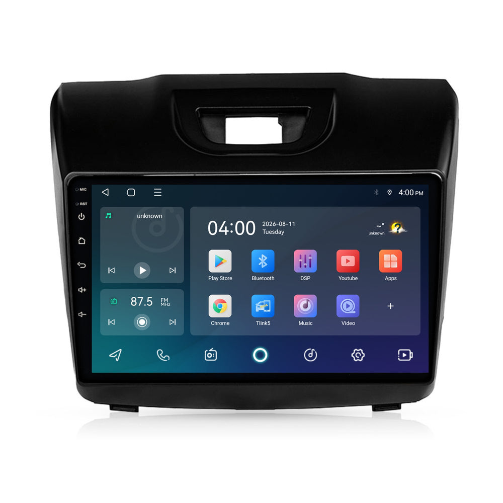 Isuzu D-Max CarPlay & Android Auto radio | 2012–2016 | 9 inch | Android 15 | CTX-7516