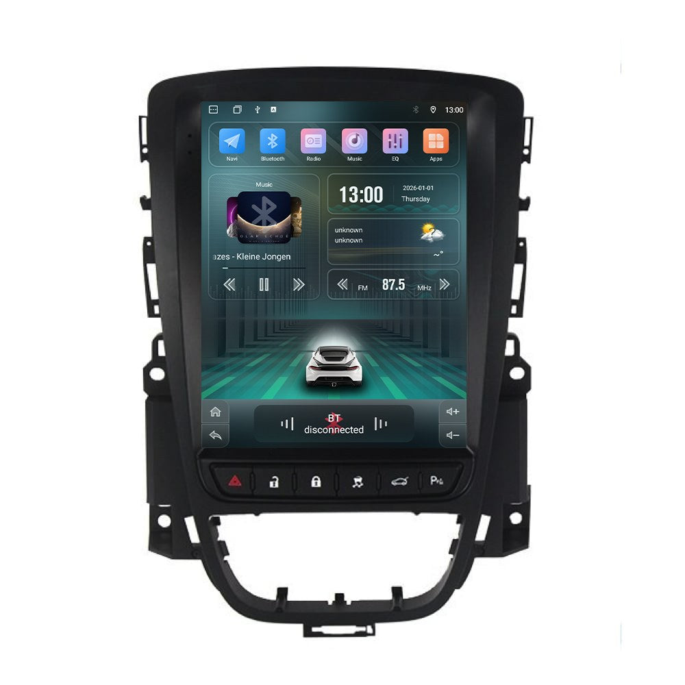 Cartronix Opel Astra J | 2009–2015 | راديو سيارة مع نظام ملاحة | Apple CarPlay وAndroid Auto | Android 13 | شاشة HD كبيرة | CTX-9013