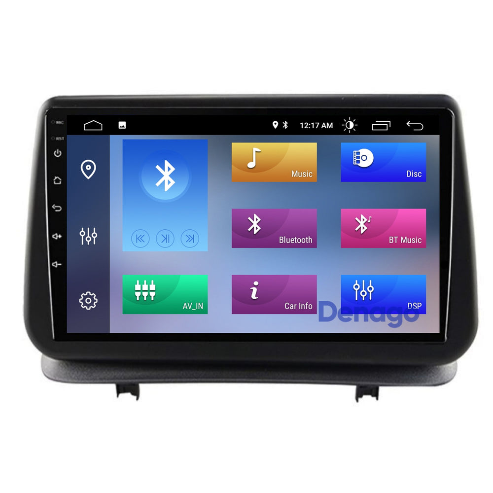 Renault Clio 3 CarPlay bilradio | 2005–2012 | Denago DNG-A514 | 9 tum | Android 16 | Trådlös CarPlay & Android Auto