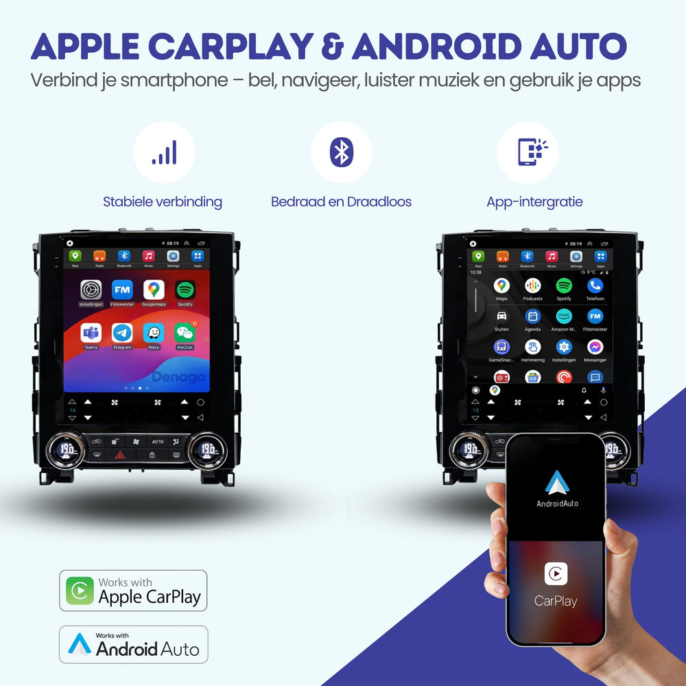 راديو سيارة Renault Mégane 4 CarPlay راديو السيارة | 2016–2024 | Denago DNG-A531 | 9.7 بوصة بتصميم Tesla | Android 16 | CarPlay لاسلكي وAndroid Auto