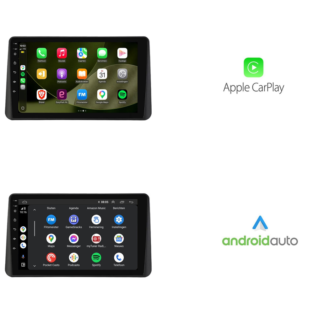 راديو السيارة CarPlay وAndroid Auto لسيارة Dacia Duster | 2024–2026 | Android 13 | Davilon | مناسب أيضًا للفئة دون شاشة