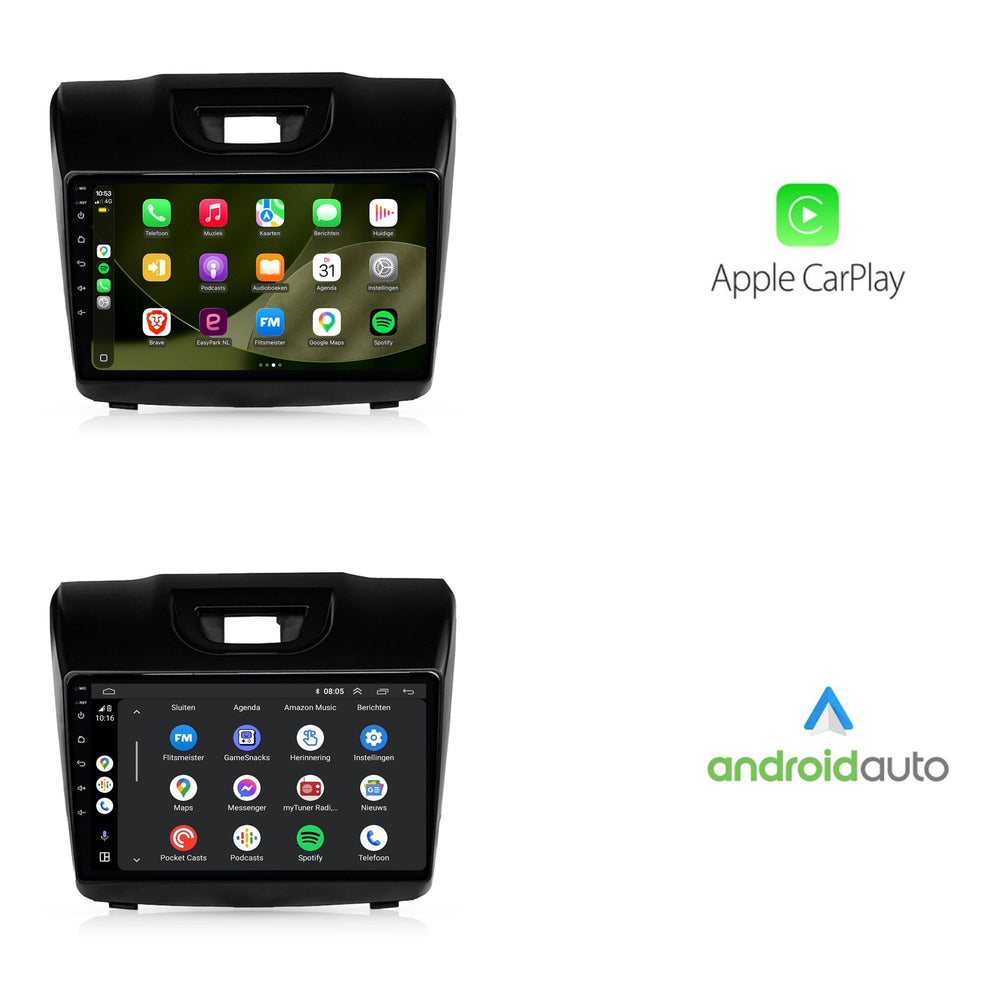 راديو سيارة Isuzu D-Max مع CarPlay وAndroid Auto | 2012–2016 | Android 13 | Davilon