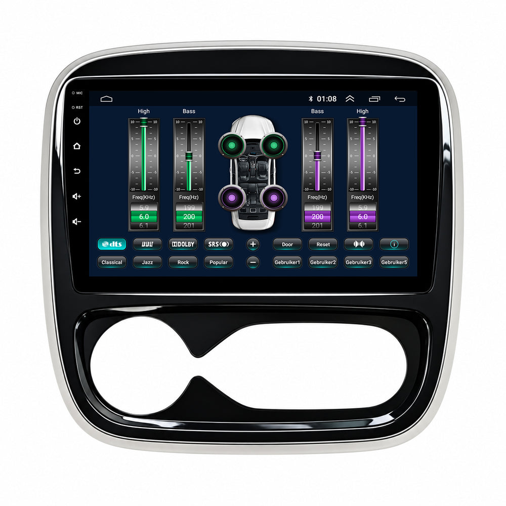 Nissan NV300 CarPlay y Android Auto autorradio | 2016–2021 | Android 13 | Davilon