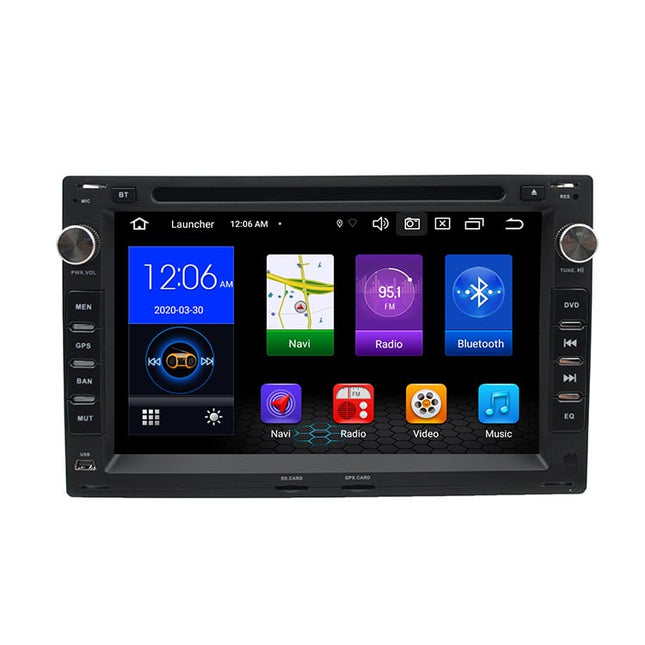 Seat | Skoda | Peugeot 307 | Ford Galaxy | CarPlay & Android Auto | 1999 t/m 2010 | Android 13 | 4+64GB