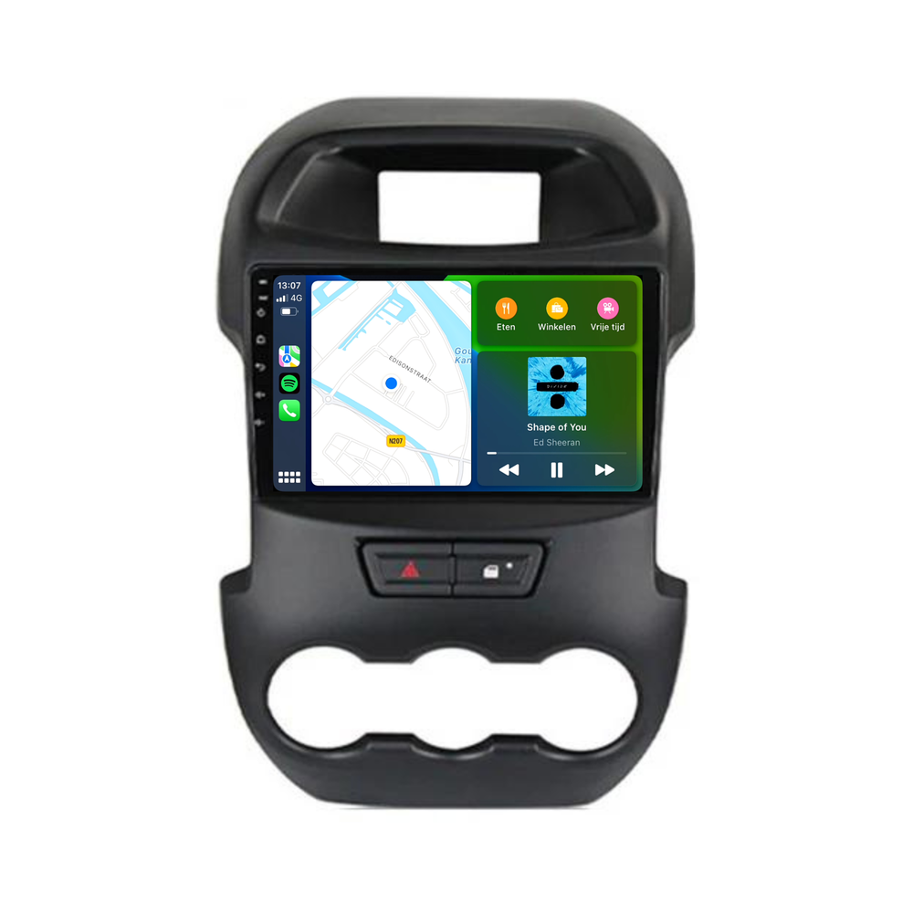 Ford Ranger | Android 13 | Car radio | 2012 to 2015 | Carplay & Android Auto