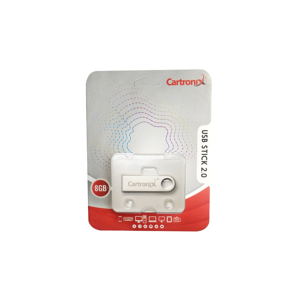 Cartonix CTX-1100 8GB USB | Rápido | Almacenamiento sostenible y universal