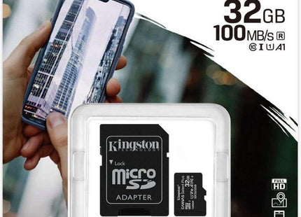 Micro SD-kaart 32GB | Kingston | SD Adapter