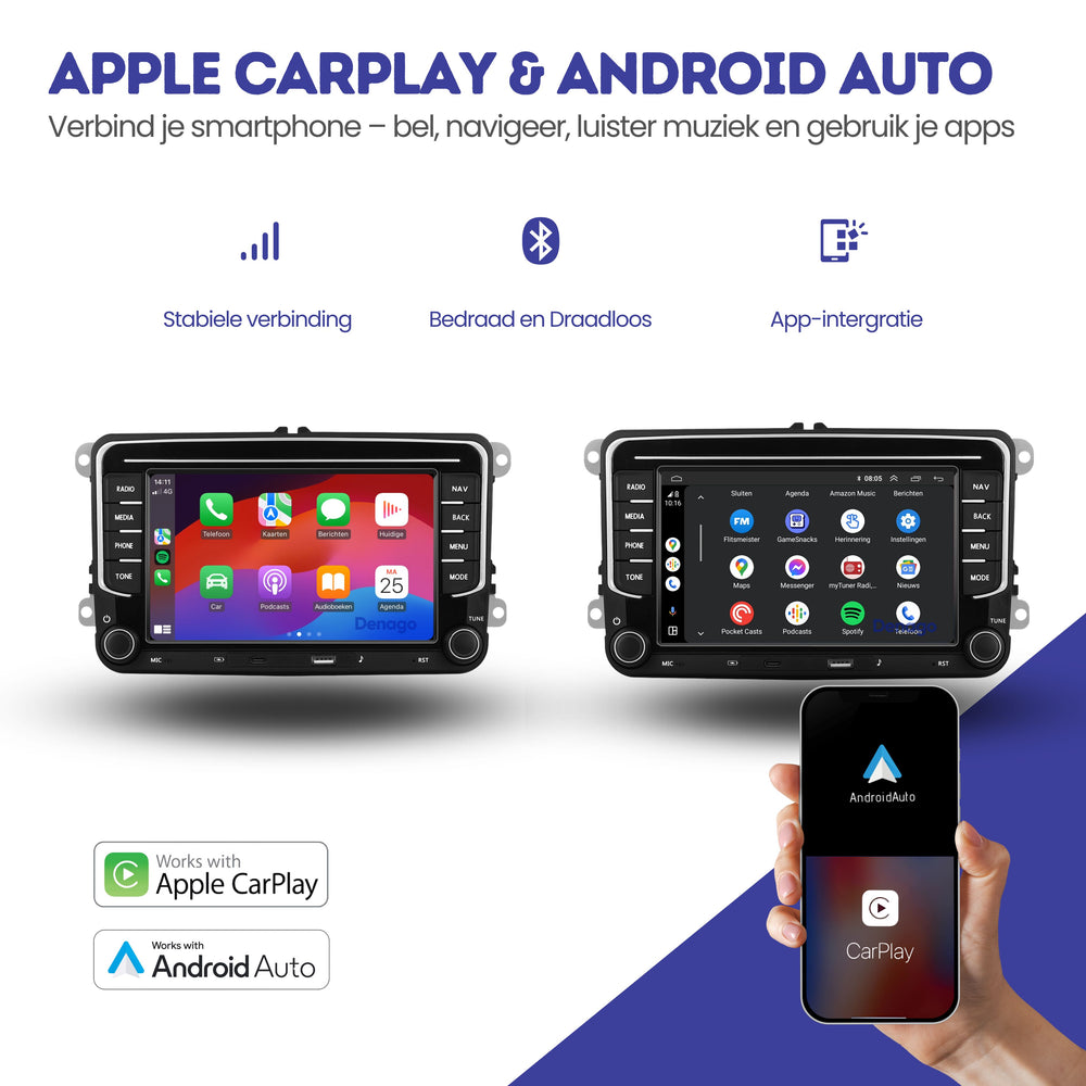 Asiento | Radio de coche | 2GB + 32GB | 2004 a 2018 | Android 13 y Carplay