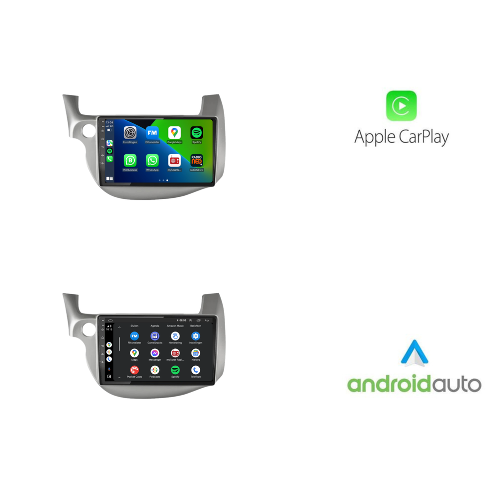 Honda Jazz CarPlay | Android 13 | Car radio | 2009 to 2015 | Carplay & Android Auto