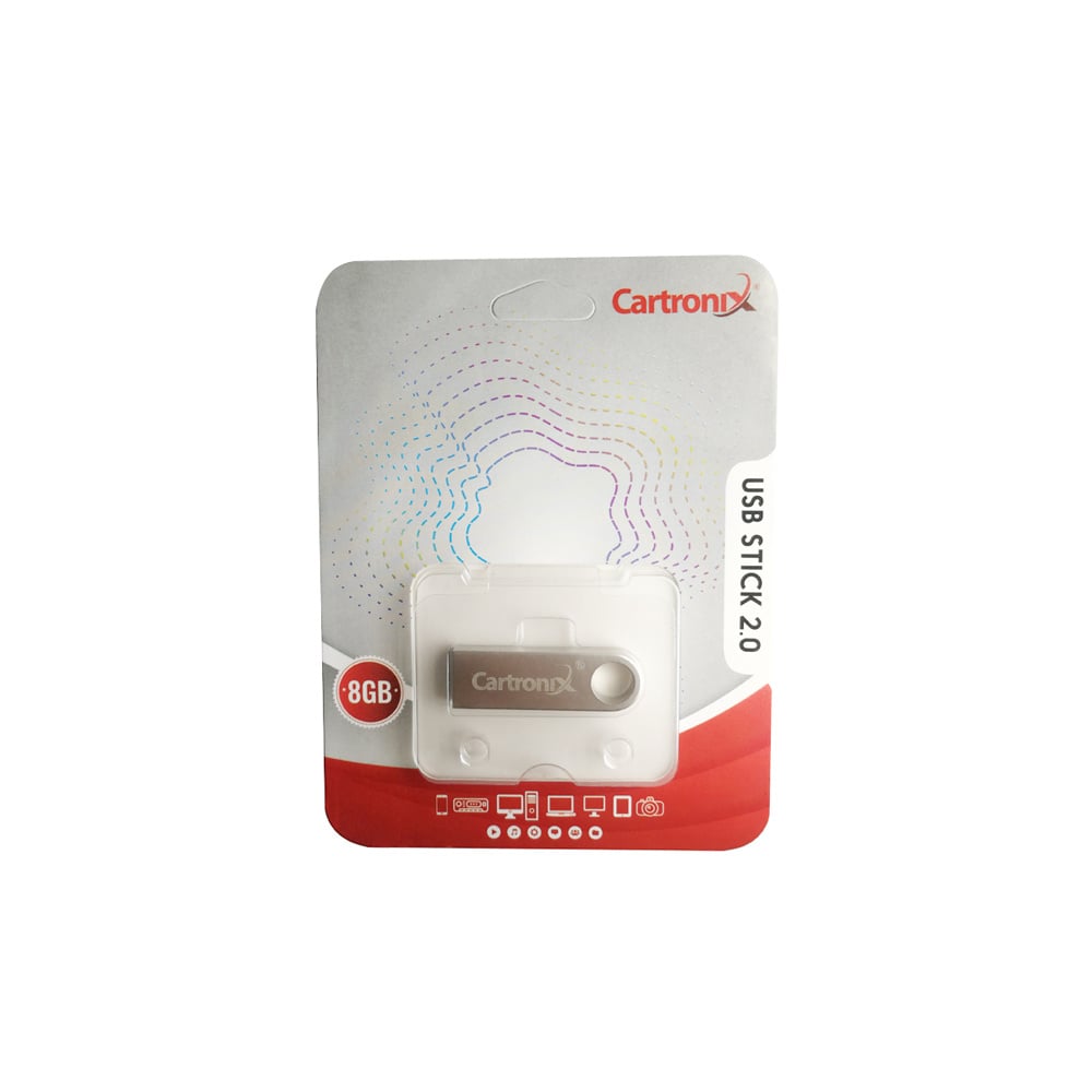 Cartonix CTX-1100 8GB USB | Rápido | Almacenamiento sostenible y universal