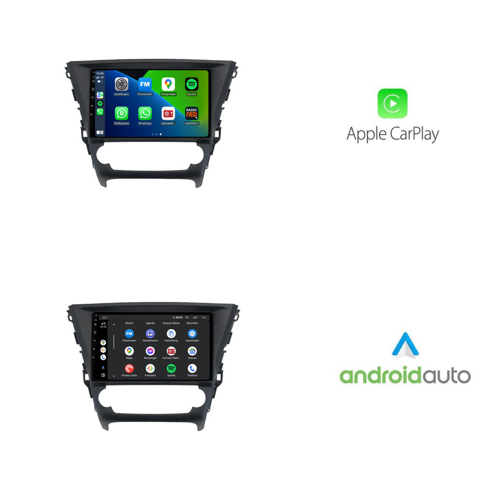 Toyota Avensis | Android 13 | Car radio | 2015 to 2018 | Carplay & Android Auto
