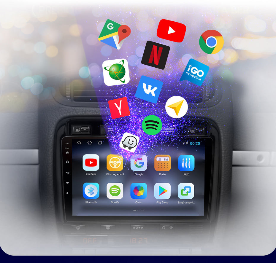 Radio para coche Android Porsche Cayenne | 2003 a 2010 | carplay