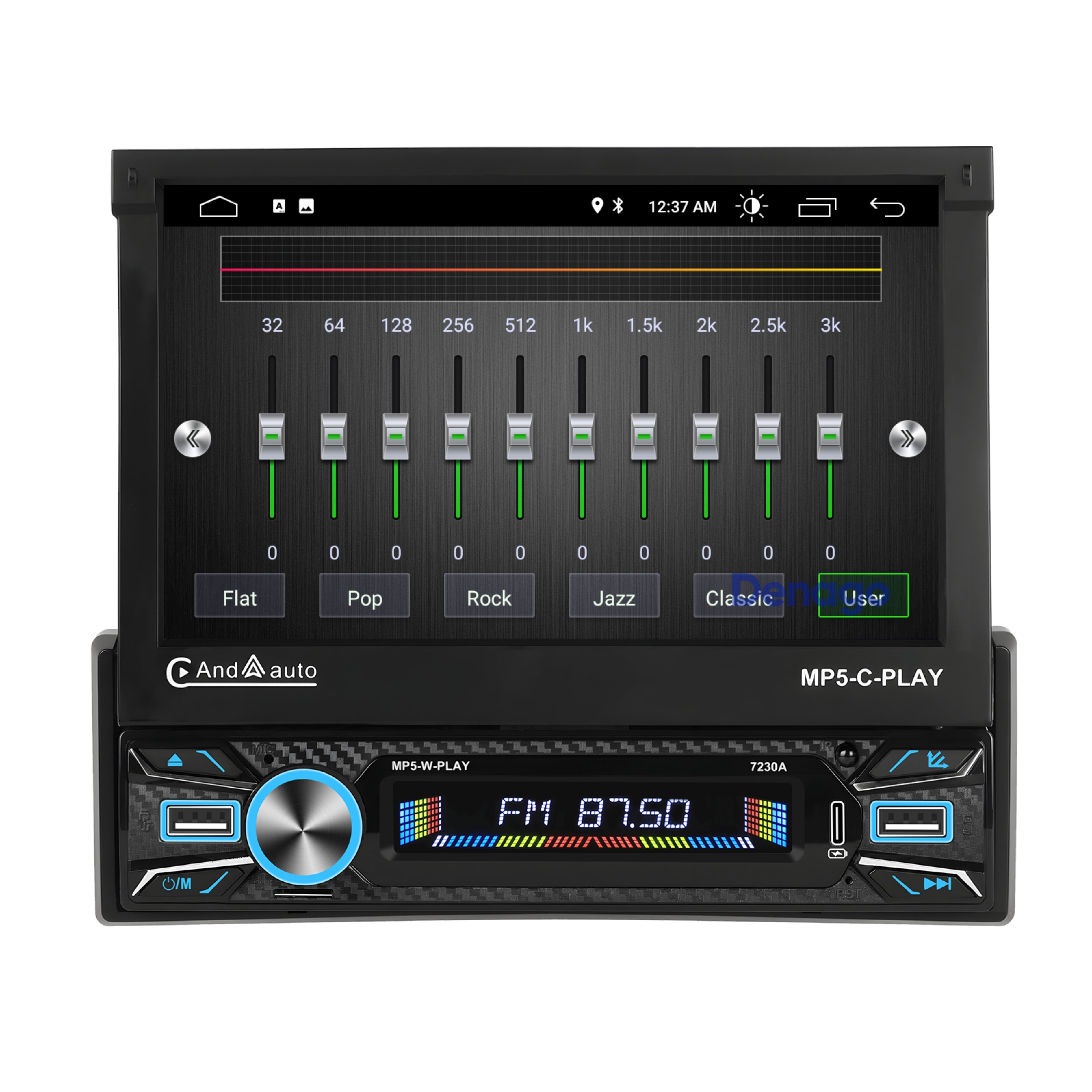 1 Din Autoradio avec San Fil Apple Carplay Android Auto 7 HD Écran 1 Din Autoradio avec San Fil Apple Carplay Android Auto 7 HD Écran