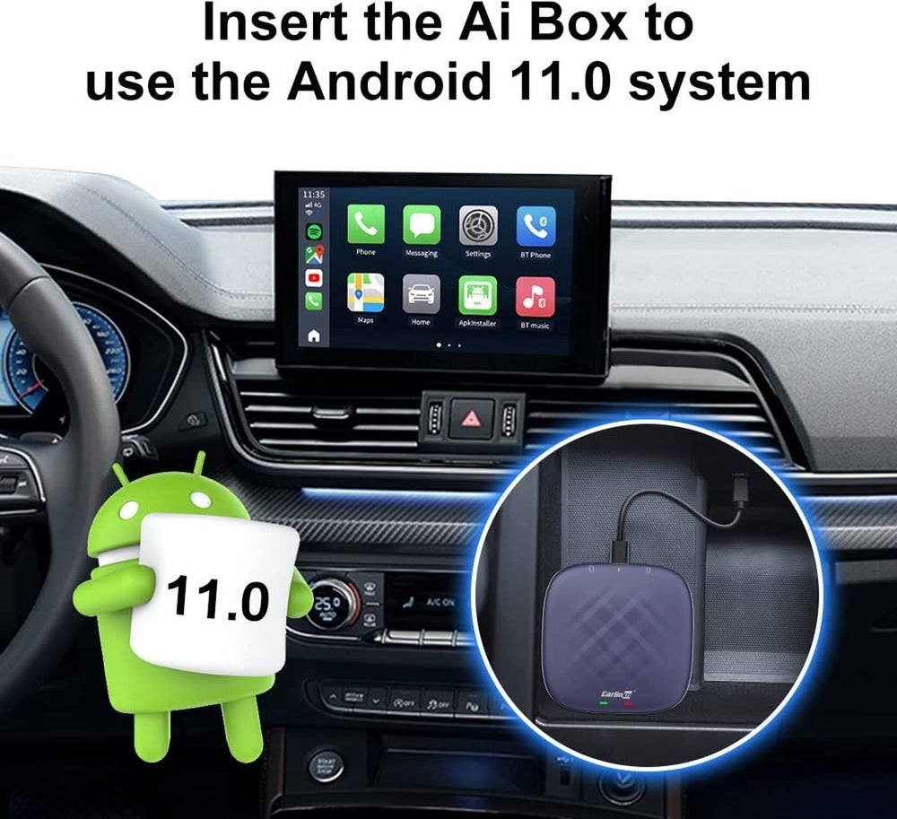Carkit - Infotainmentsysteem Apple / Android 13.0 AIBOX - CarPlay