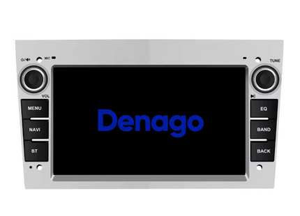 Opel CarPlay Autoradio | Android 13 | 2GB + 64GB | 2001 t/m 2013 | Android Auto - Zilver