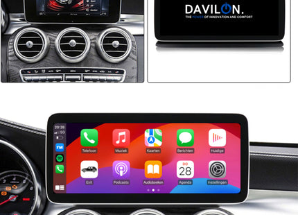 Autoradio Mercedes Classe C CarPlay 2015 à 2018 | Android Auto | NTG 5.0