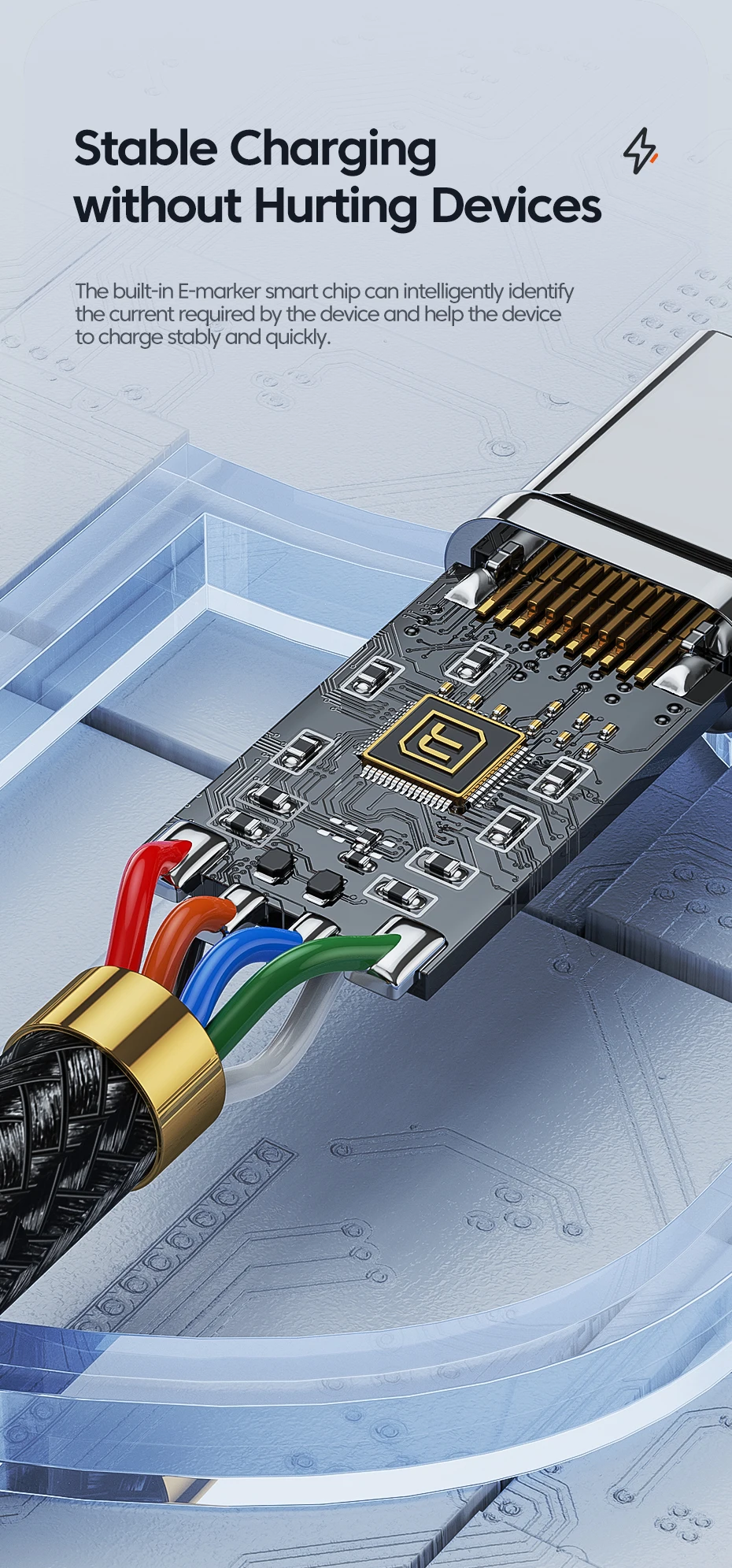 USB-A naar USB-C Kabel 2 Meter | Geschikt voor CarPlay & Android Auto | Paars