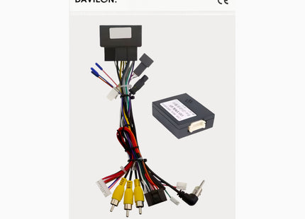 Iveco Daily Voedingstekker | Ter vervanging van Originele Navigatie | Quadlock